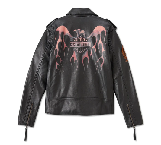 Chaqueta de piel Harley-Davidson® para hombre - 97030-24VM