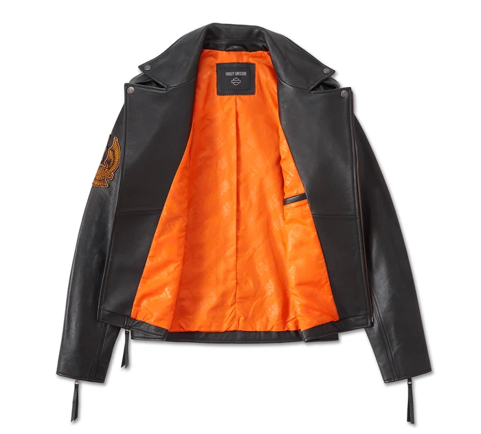 Chaqueta de piel Harley-Davidson® para hombre - 97030-24VM