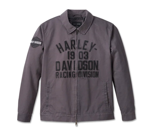 Chamarra gris Harley-Davidson para hombre 97437-23VM