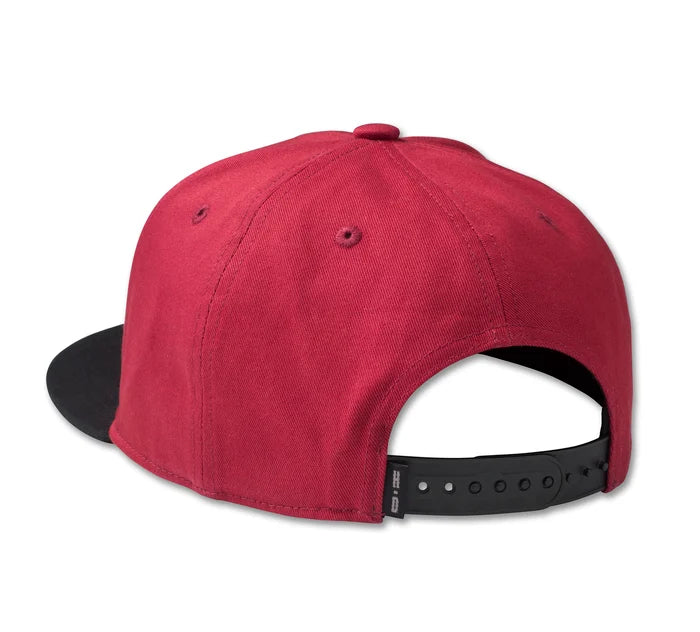 Harley-Davidson®Bar & Shield Snapback Cap – Merlot 97733-23VM