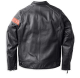 Chaqueta Harley-Davidson® de cuero impermeable para hombre - 98000-22VM