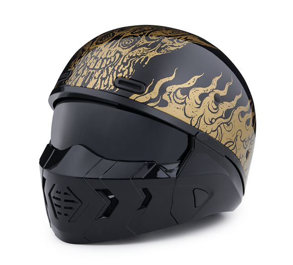 Casco Harley Davidson 3 en 1 98190 20VX Coyote H D