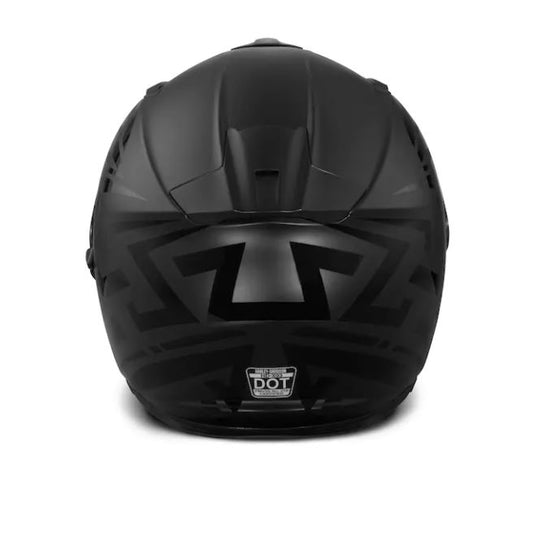 Casco integral color negro mate 98305-17VX