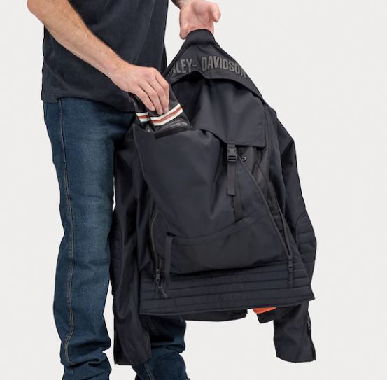 Chamarra Harley-Davidson® con back pack para hombre - 97110-22VM