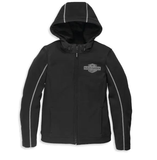 sudadera Harley-Davidson con capucha Deflector para mujer - 97119-22VW