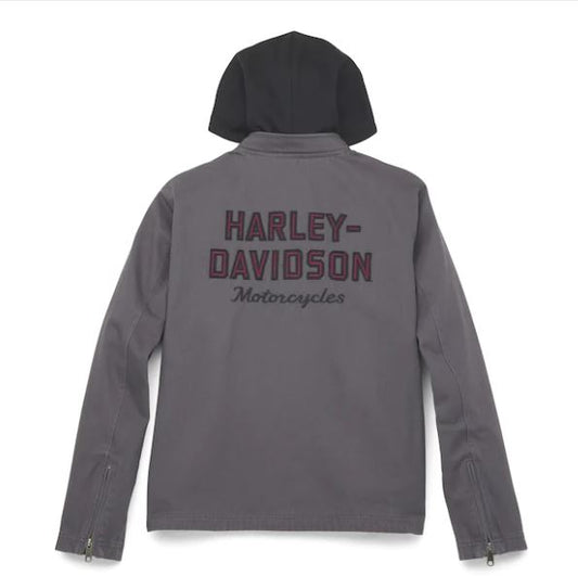 Chaqueta Harley-Davidson de mezclilla color gris - 97407-22VM