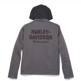 Chaqueta Harley Davidson mezclilla color gris  97407-22vm