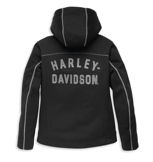 sudadera Harley-Davidson con capucha Deflector para mujer - 97119-22VW